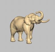 大象3D打印模型