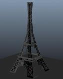 巴黎铁塔maya模型
