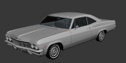 雪弗兰Impala_1965款汽车3D模型