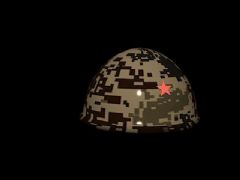 中国军用头盔3D模型
