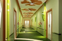 幼儿园走廊3D模型