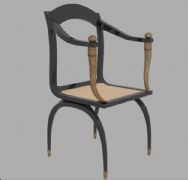 一张高逼格的椅子模型