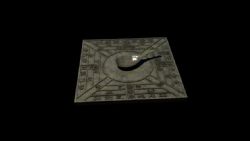 古代司南,指南针maya模型