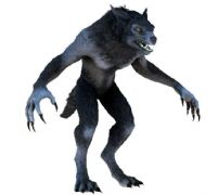 凶恶的狼人模型