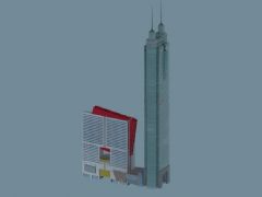 深圳地王大厦3D模型