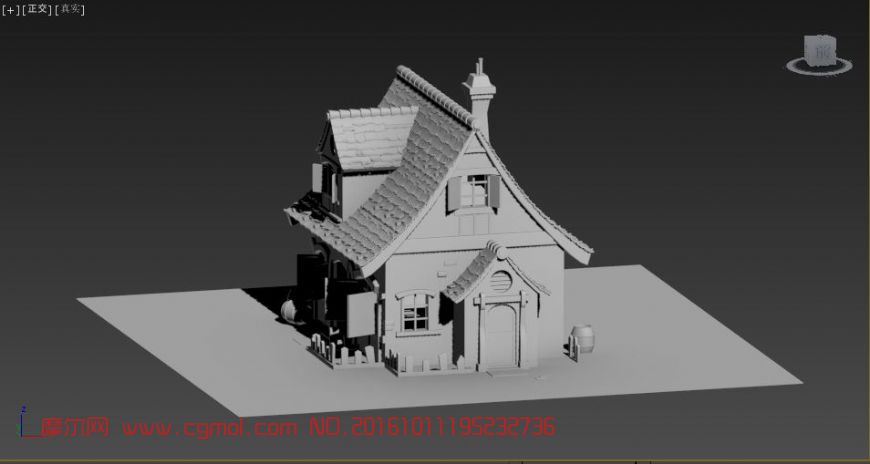 小别墅max模型