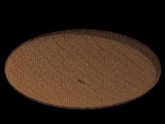 竹子编织的箩筐3D模型