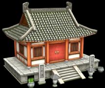 一个小寺庙3D模型