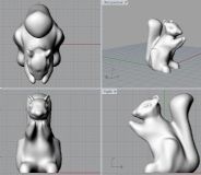 小小的松鼠3D打印文件