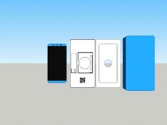 Surf Edge手机及其包装简盒su模型