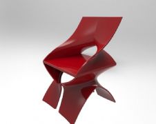麻花设计椅子