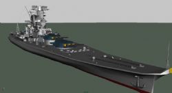 大和号战列舰maya模型
