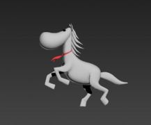 3D小马模型