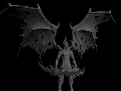 伊利丹,恶魔猎手maya模型