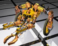 双轮夹钳机器人maya模型