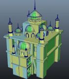 普通教堂maya模型