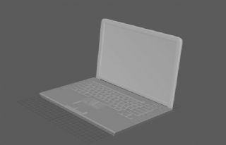 笔记本电脑maya2017作品
