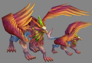 彩翼怪物max模型,带攻击,备战动画