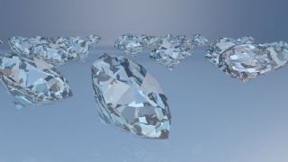 钻石闪耀C4D模型