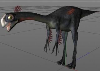 Gigantoraptor巨盗龙C4D模型