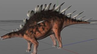 Kentrosaurus肯氏龙C4D模型