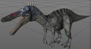 Suchomimus似鳄龙C4D模型