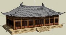 中国古建筑屋顶,庑殿顶