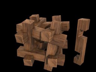 接榫,木结构工艺maya2009模型