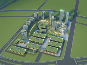 现代城市商业区规划设计(网盘下载)