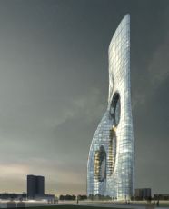 未来概念商业摩天楼