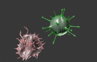 细菌病毒细胞医疗max模型