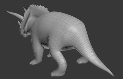 恐龙三角龙模型