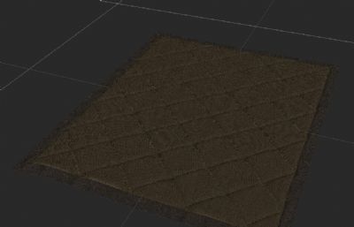 地毯FBX,max格式模型