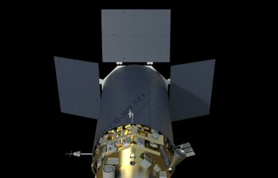 maya卫星模型,redshift渲染