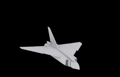 F-105飞机max模型