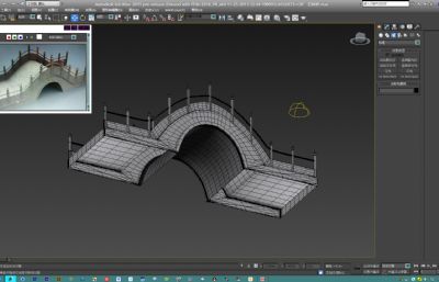 石拱桥max2015模型
