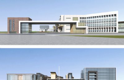 HF滨湖新区现代风格学校概念方案