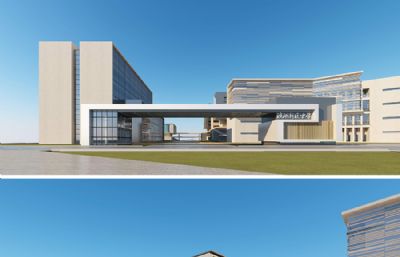 HF滨湖新区现代风格学校概念方案