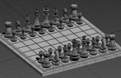 国际象棋max白模