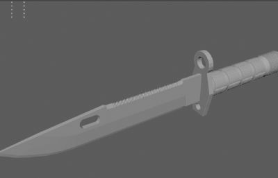 匕首,军工刀OBJ模型
