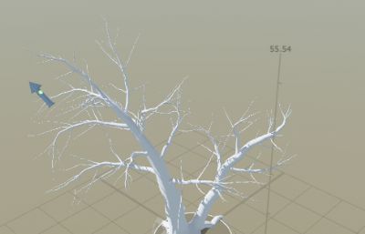 高模树,枯树OBJ模型