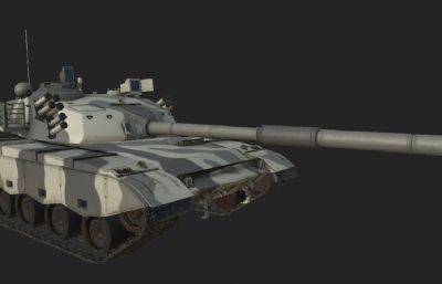 次世代96坦克3D模型