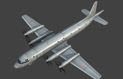 伊尔-38反潜机FBX模型