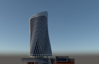 大厦商场建筑su模型