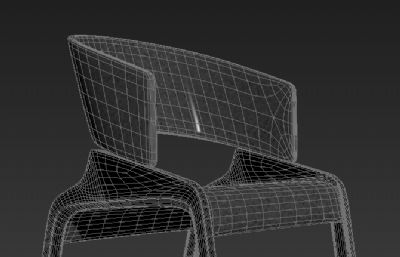休闲椅，办公椅3D模型