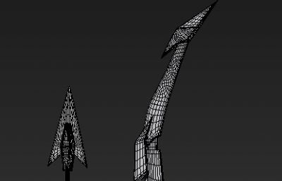 伽罗之弓3D模型