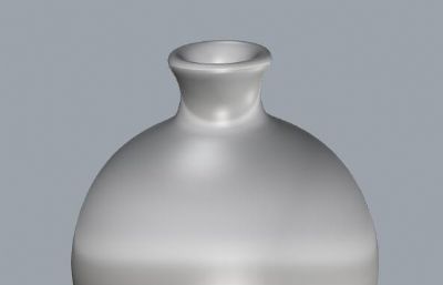 水壶花瓶OBJ模型
