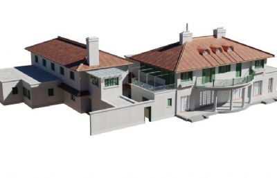 宋慶齡故居別墅3D模型