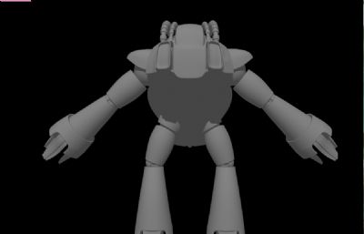机器人建模maya模型
