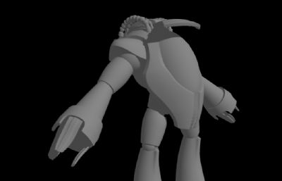 机器人建模maya模型